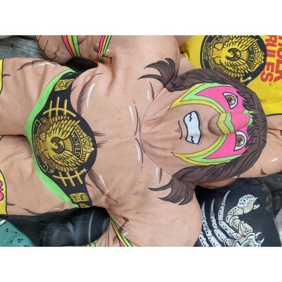 Vintage WWF WWE Wrestling Buddies Bundle - Sting, Hulk hogan Ultimate Warriors - Picture 5 of 10